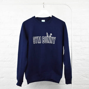 Gym Bunny' Ladies Jumper Sweatshirt