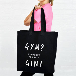 Gym? Gin' Tote Bag