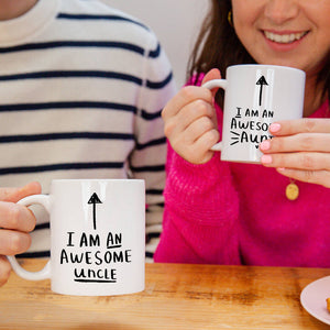 I Am An Awesome Aunty / Uncle' Mug Set