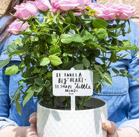 It Takes A Big Heart To Shape Little Minds Plant Marker