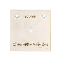 Written In The Stars' Silver Star Necklace