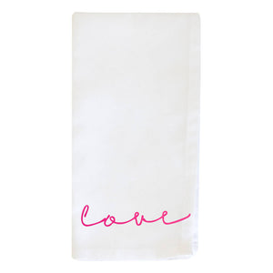 Love' Neon Letters Napkin Set Of Two