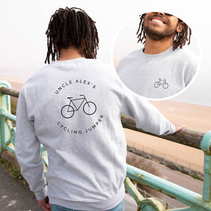 Men's Personalised Cycling Sweatshirt