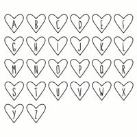 Monogram Heart Initial Personalised Sweatshirt Jumper