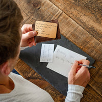 Morse Code Personalised Message Wallet Keepsake