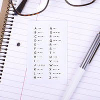 Will You Marry Me' Morse Code Marriage Proposal Card