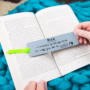 Mum You're The World To Me' Bookmark