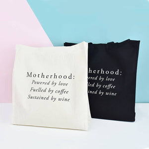 Motherhood' Mum Tote Bag