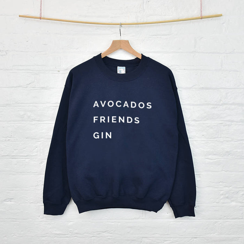 Favourite Things Personalised Unisex Sweatshirt Jumper