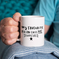 My Favourite People Call Me Aunty And Uncle' Mug Set  (PART OF SET)