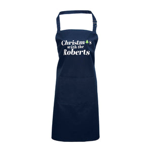 Christmas With The ...' Personalised Apron