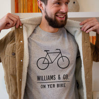 On Yer Bike' Personalised Adventure Men's T-Shirt