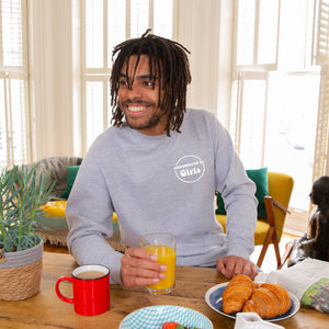 Outnumbered by Girls' Men's Sweatshirt