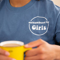 Outnumbered By Girls' Men's T-Shirt