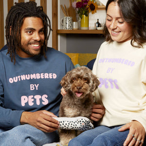 Outnumbered By Pets Sweatshirt Jumper