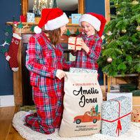 Special Delivery Personalised Christmas Santa Sack