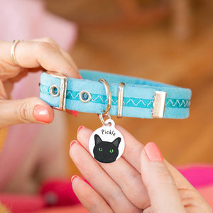 Personalised Cat Breed and Name Pet ID Tag
