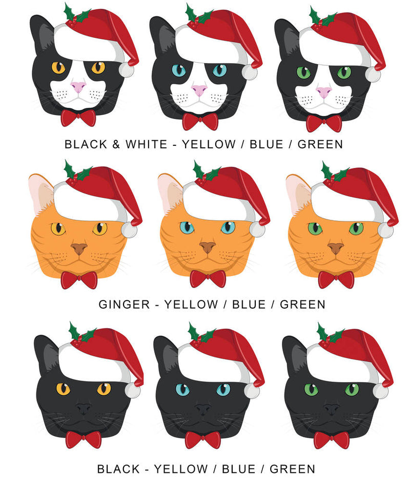 Personalised Cat Remembrance Christmas Decoration