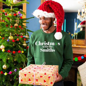 Christmas With The' Personalised Sweatshirt Jumper