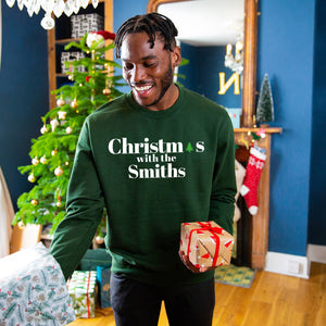 Christmas With The' Personalised Sweatshirt Jumper