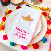 Personalised Christmas With The Personalised Christmas Napkins