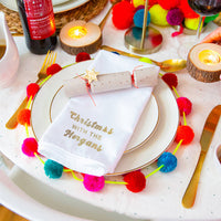 Personalised Christmas With The Personalised Christmas Napkins