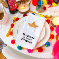 Personalised Christmas With The Personalised Christmas Napkins