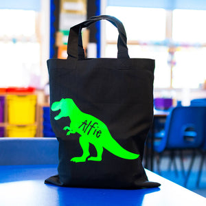 Personalised Dinosaur Children's Lunch Bag