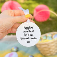 Personalised Easter Egg Wreath Decoration