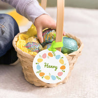 Personalised Easter Egg Wreath Decoration
