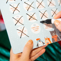 Personalised Family Kindness Reusable Advent Calendar