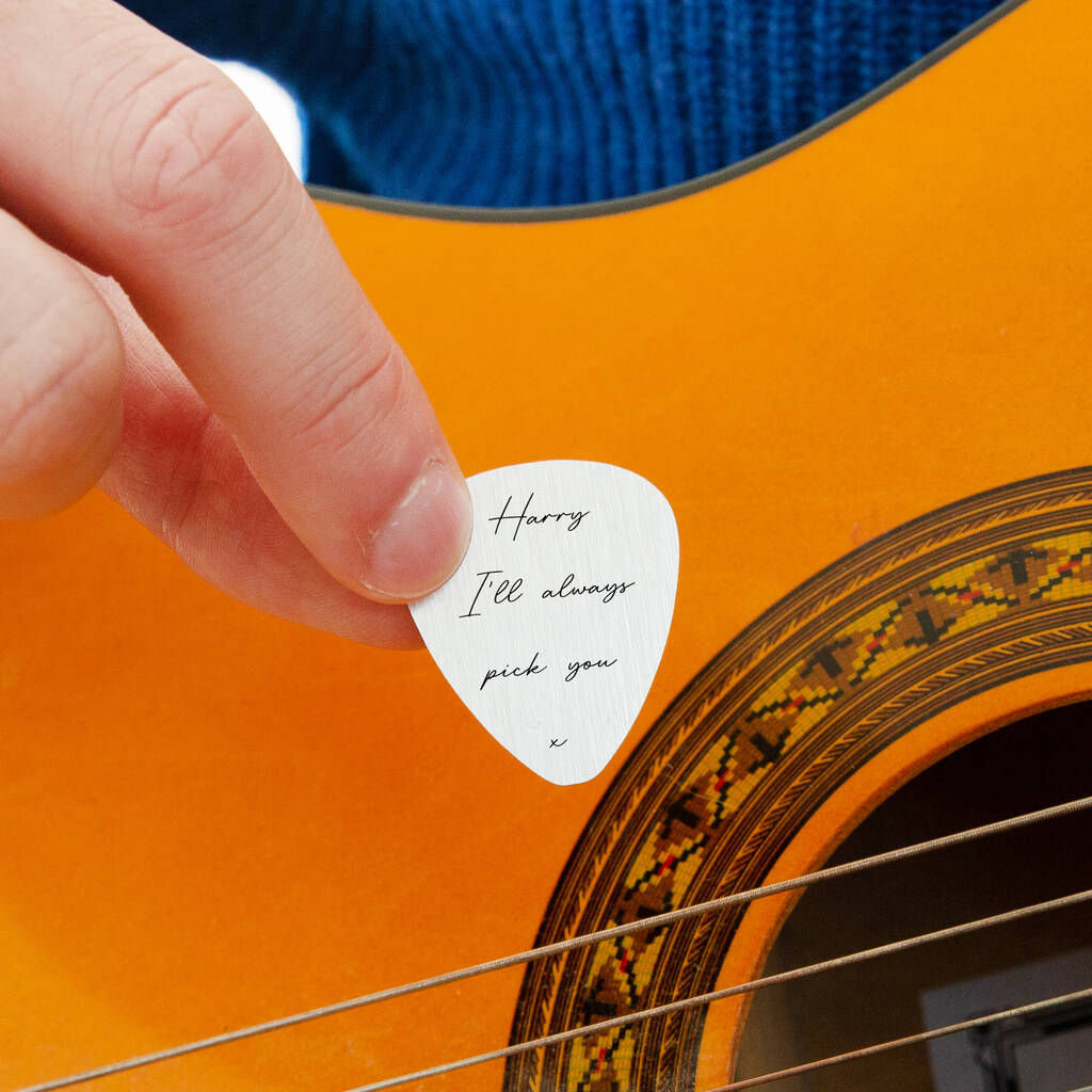 Personalised I ll Always Pick You Guitar Plectrum Ellie Ellie
