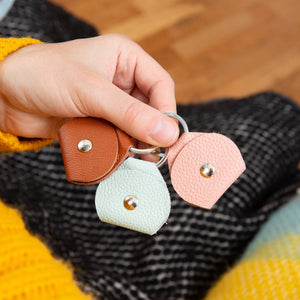 Personalised Initials Guitar Plectrum / Pick Keyring