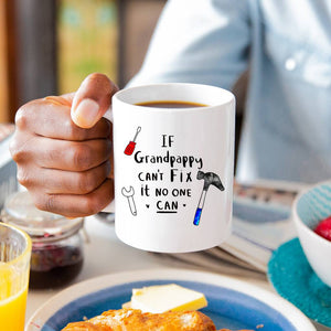 Personalised 'If Papa Can't Fix It, No One Can!' Mug