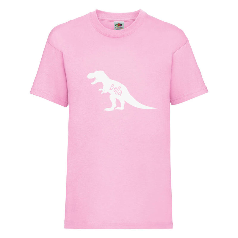 Personalised Kids Children's Dinosaur T-Shirt