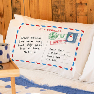 Personalised Letter To Santa Christmas Pillow Case
