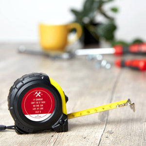 Personalised Message Tape Measure