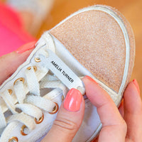 Personalised Metal Children's Kids Shoe Tag