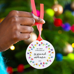 Personalised New Home Christmas Tree Decoration