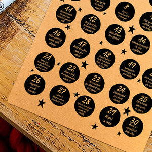 Personalised Ramadan Acts Of Kindness Reusable Calendar