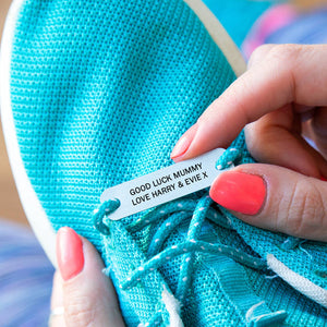 Personalised Running Shoe Tag