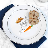 Personalised Santa Christmas Eve Treat Plate