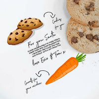 Personalised Santa Christmas Eve Treat Plate