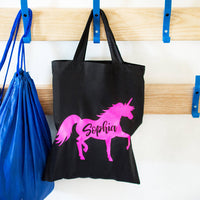 Personalised Unicorn Children's Lunch Bag