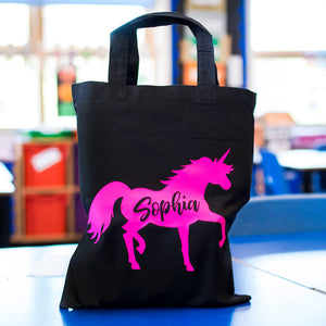 Personalised Unicorn Children's Lunch Bag