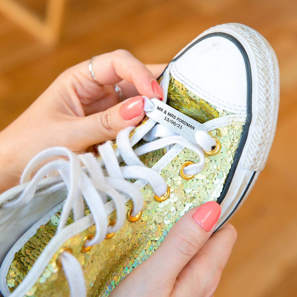 Glitter wedding sneakers shop