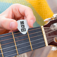 Personalised 'You Rock' Guitar Plectrum / Pick Keyring