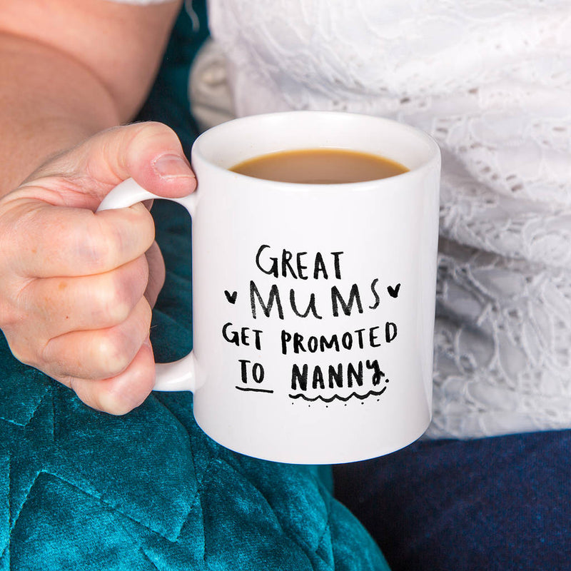Promoted To Grandad And Grandma Mug Set