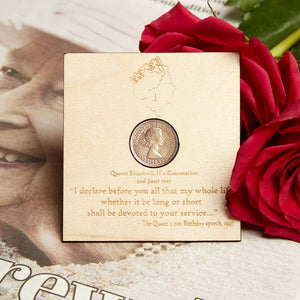 The Queen's Commemorative Coronation Coin Keepsake