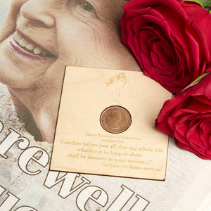 The Queen's Commemorative Coronation Coin Keepsake